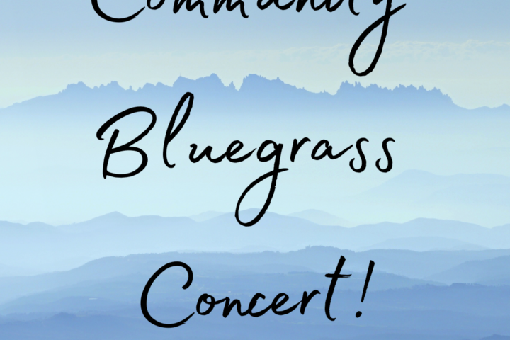 Community Bluegrass Concert