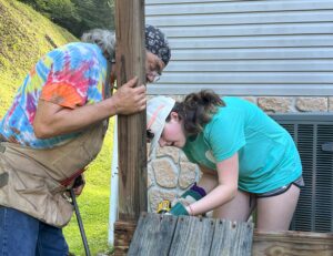 demo of porch